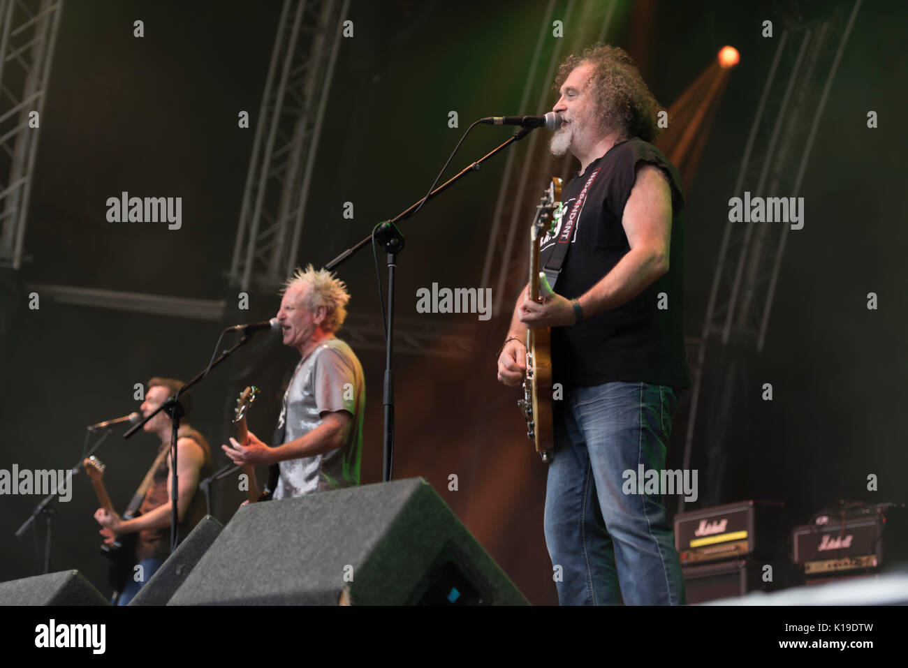 Belfast, Northern Ireland. 27/08/2017 Belfast punk rock band "The