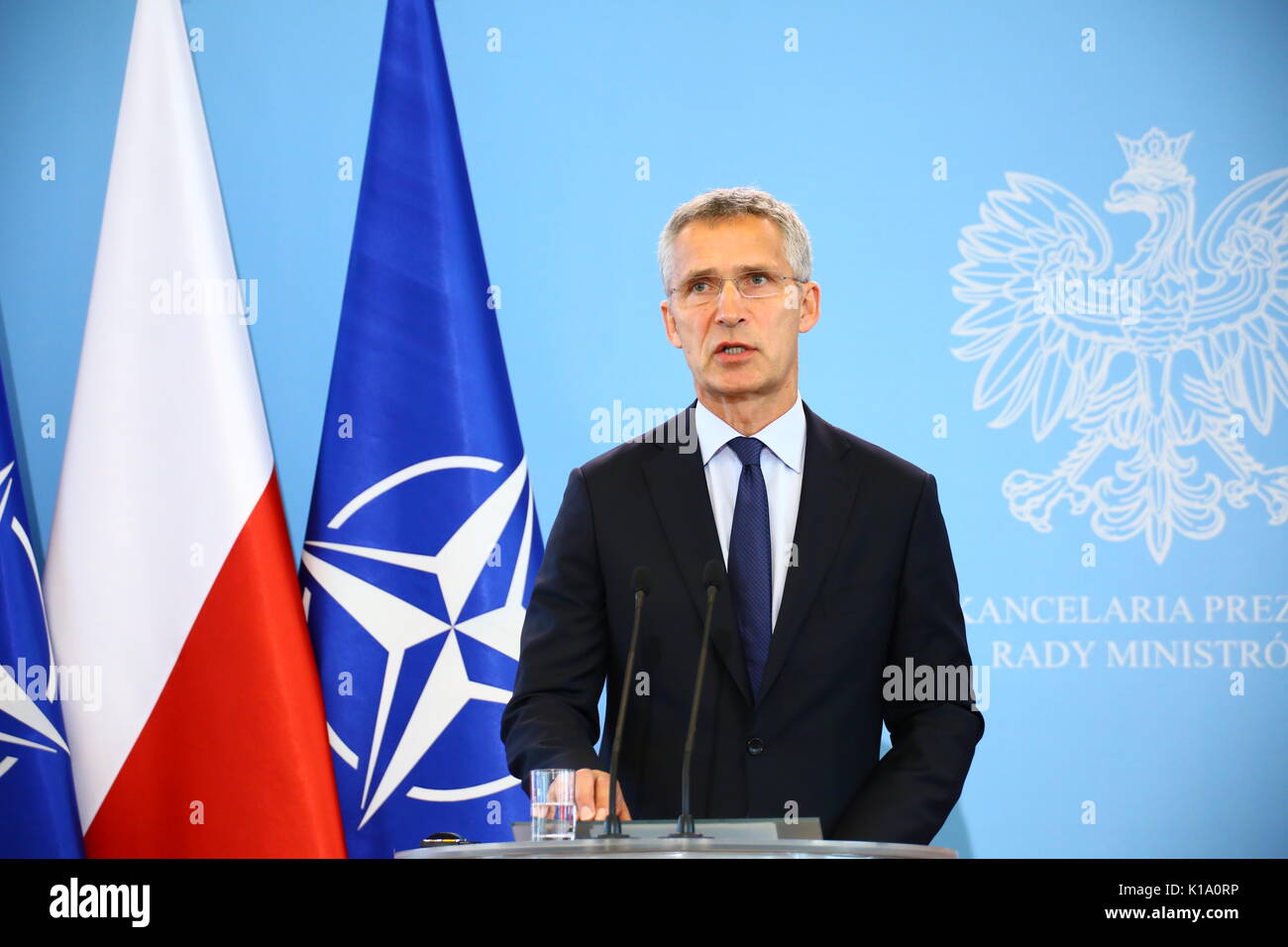 Prime Minister Beata Szydlo receives NATO General Secretary Jens ...