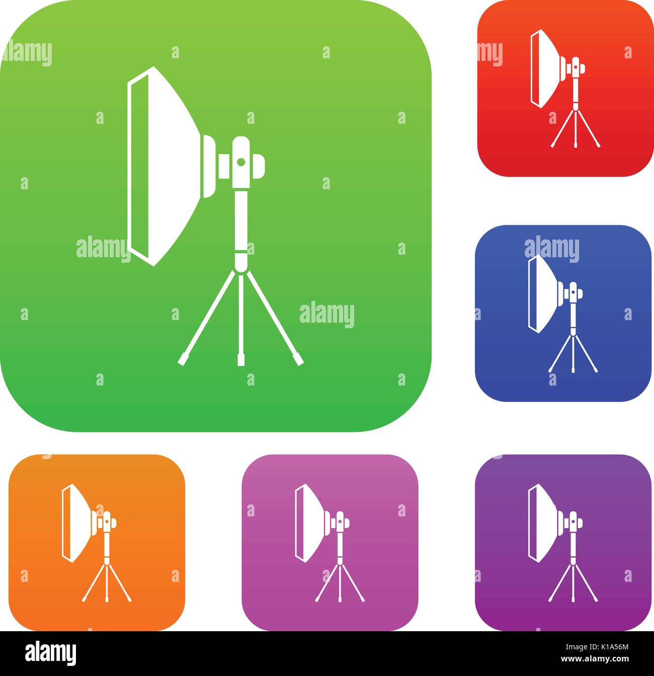Studio lighting equipment set collection Stock Vector Image & Art Alamy