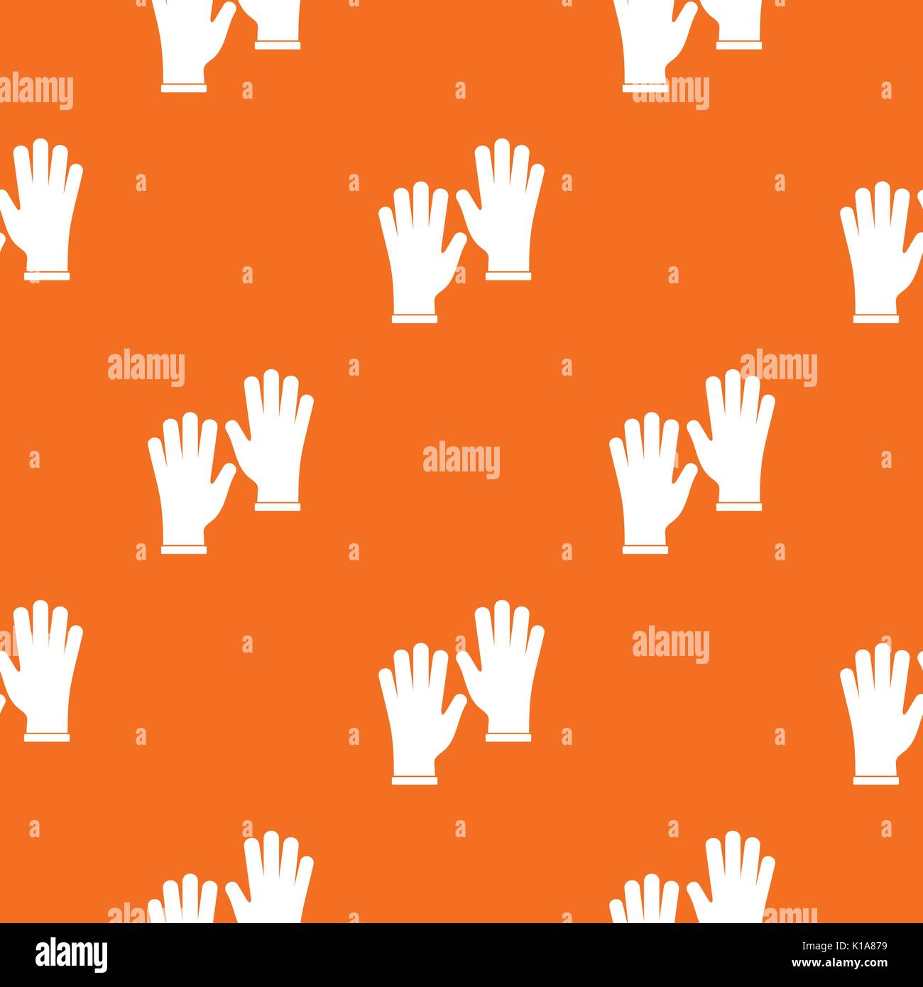 Vinyl disposable gloves Stock Vector Images - Alamy