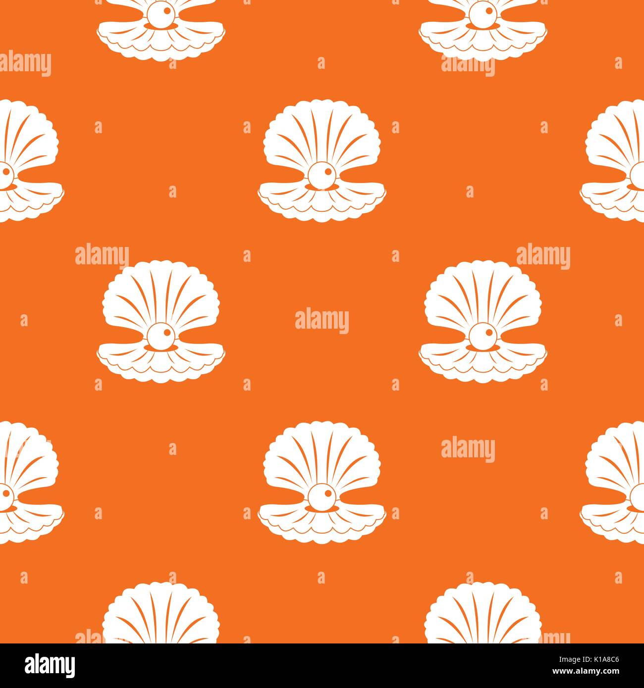 Shell Pear Pattern Pearl in a shell pattern seamless Stock Vector Image & Art - Alamy