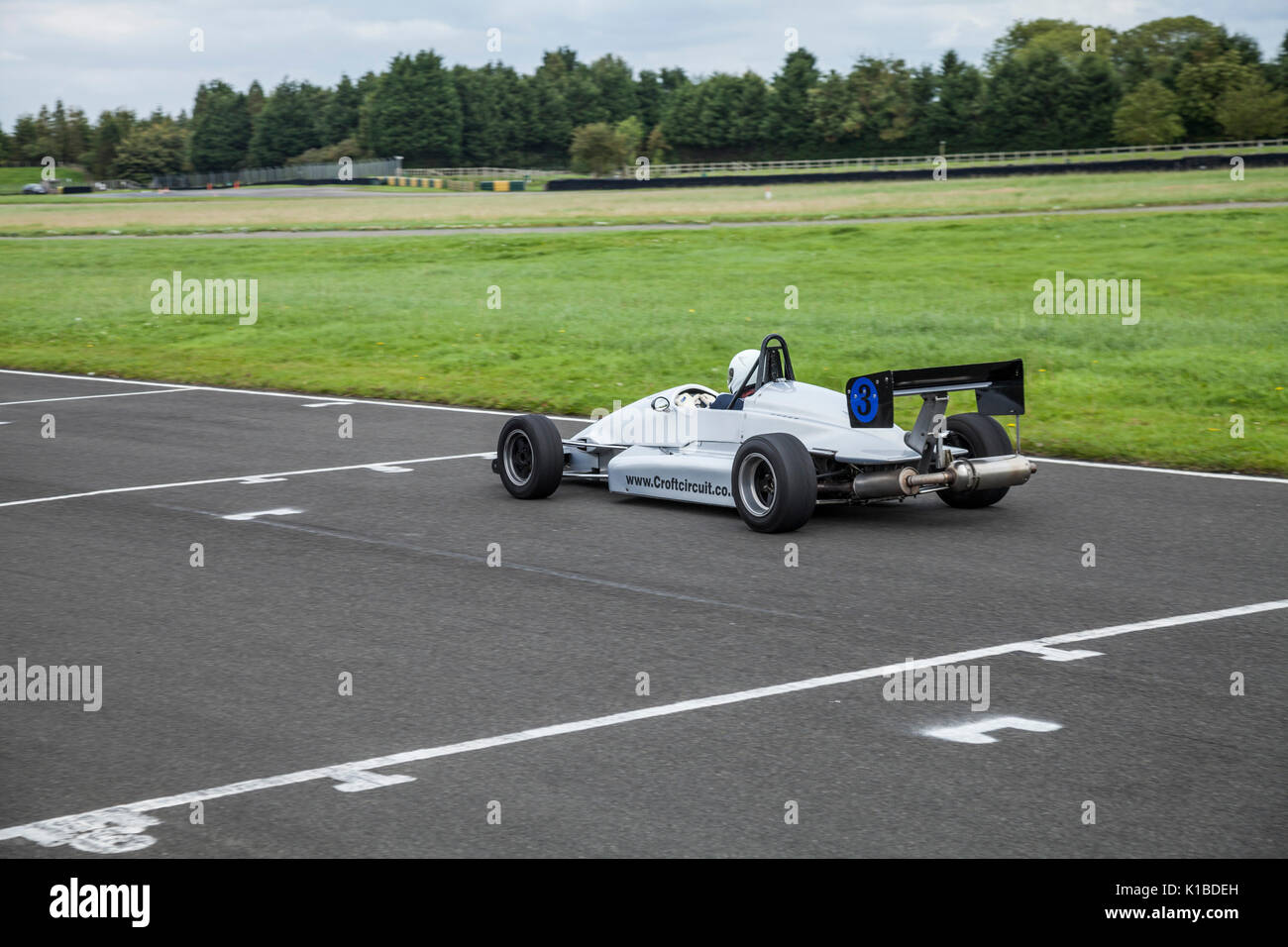 Croft Racing Formula Croft car racing around Croft Motor Racing Circuit,North ...
