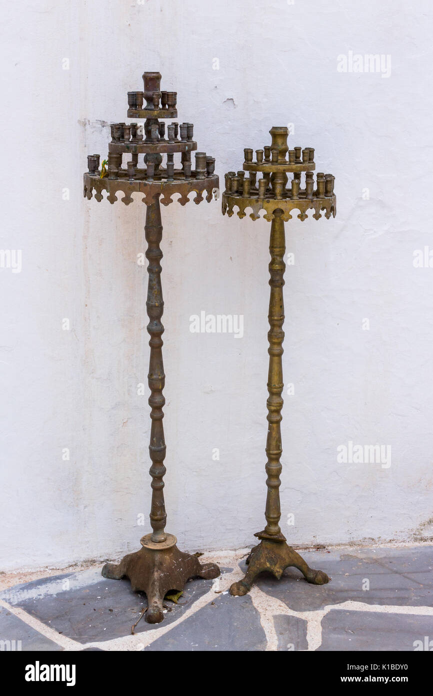Old candlestick holders hires stock photography and images Alamy