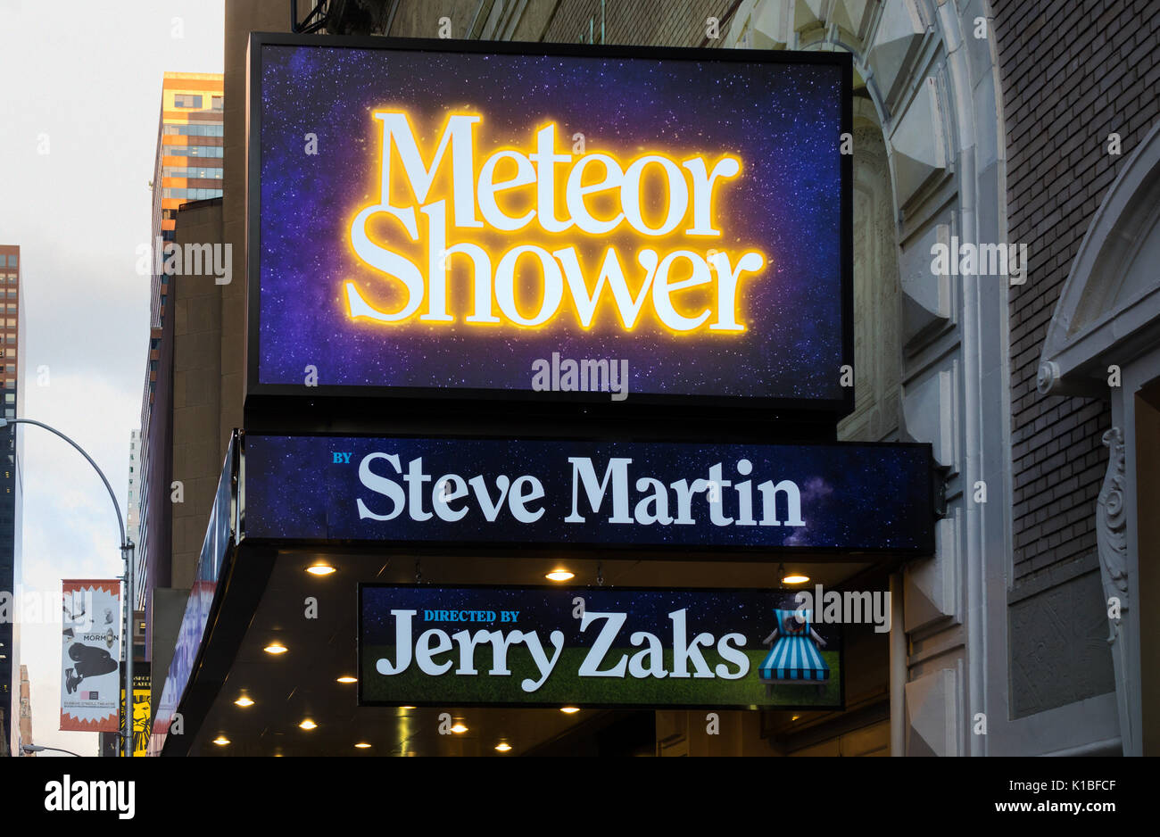 Meteor Shower, a live theater show written by Steve Martin Stock Photo