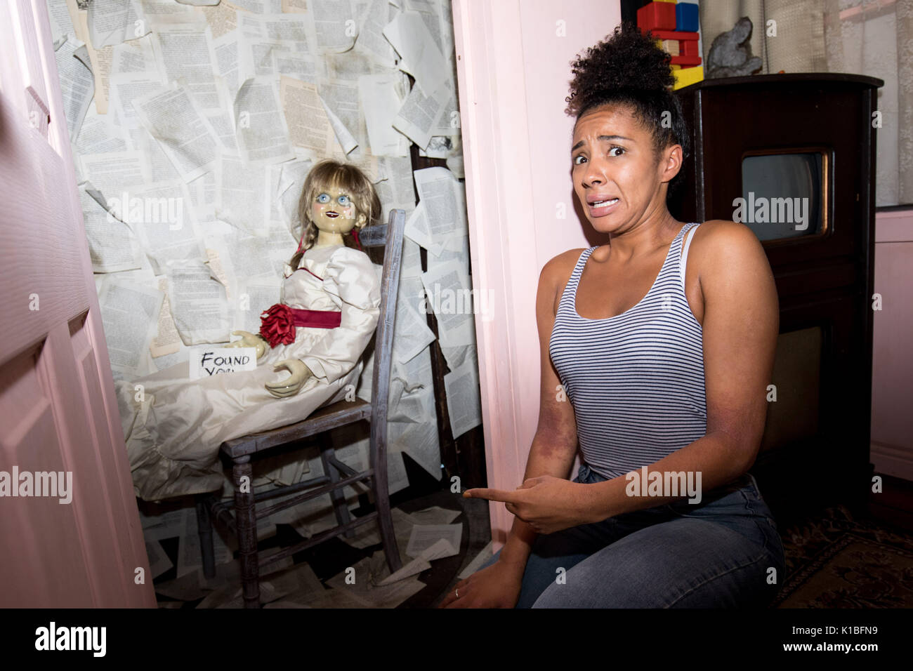 annabelle haunted house