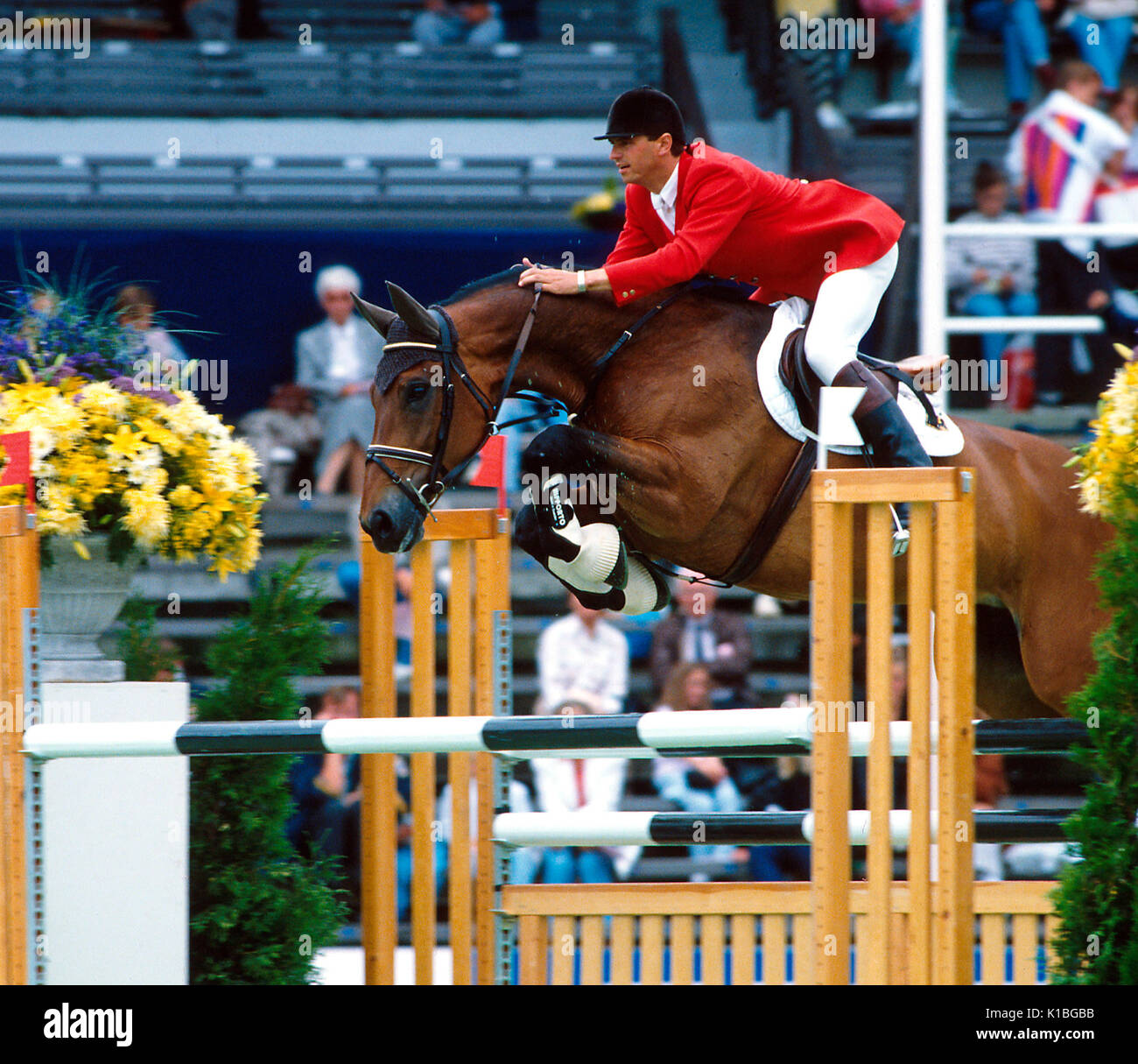 World Equestrian Games, Stockholm, 1990 Stock Photo Alamy