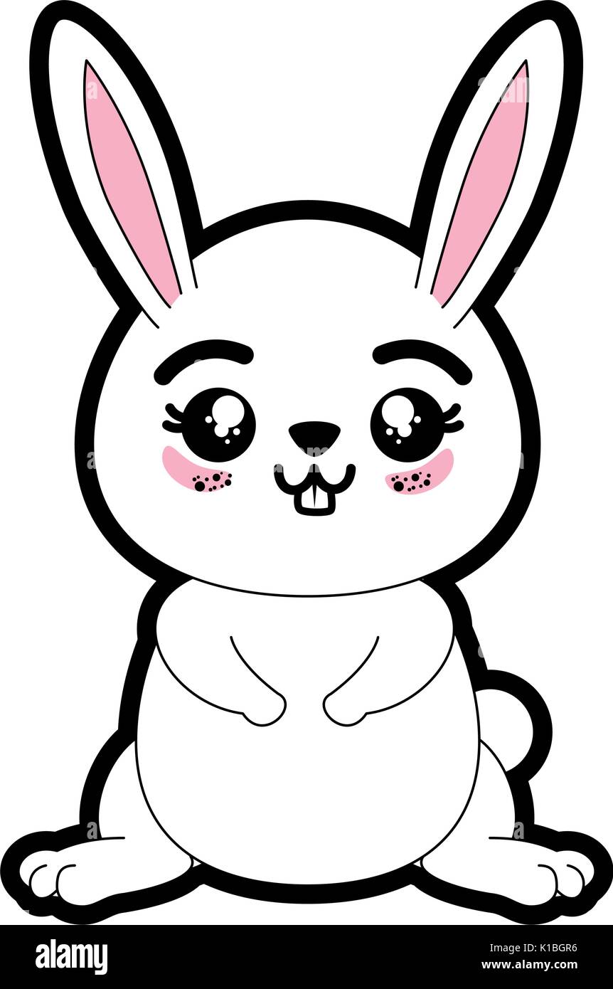 rabbit animal icon Stock Vector Image & Art - Alamy