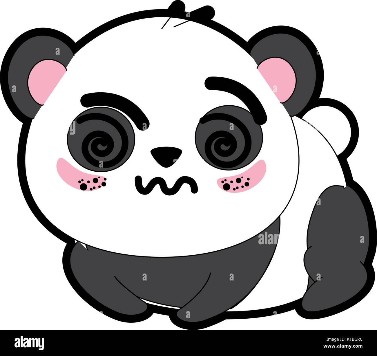 Bonito Panda Animal Desenho Animado Ilustração Vetorial Design Royalty Free  SVG, Cliparts, Vetores, e Ilustrações Stock. Image 129834201