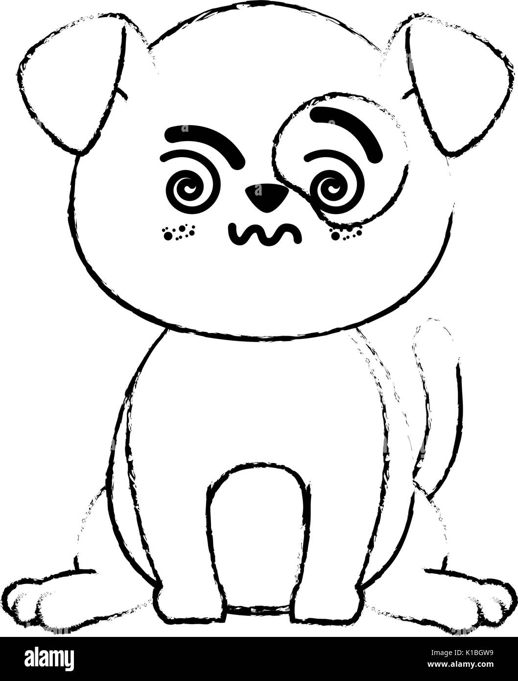 dog animal icon Stock Vector Image & Art - Alamy