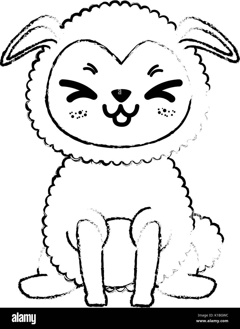 sheep animal icon Stock Vector Image & Art - Alamy
