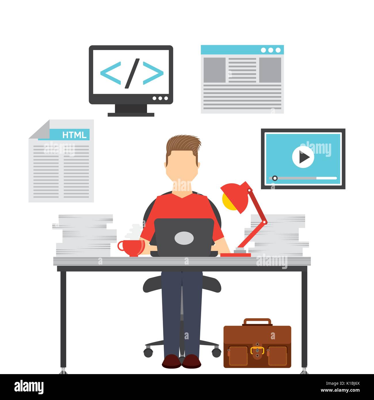 programming language design Stock Vector Image & Art - Alamy