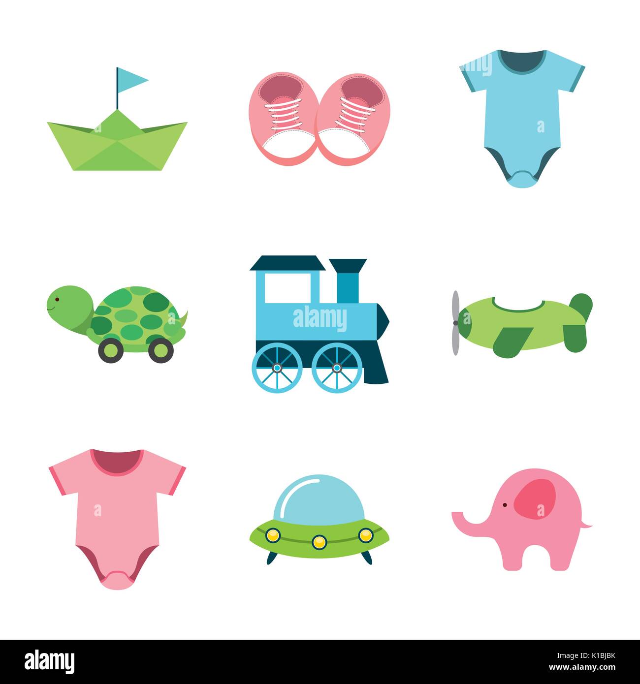 baby shower card design Stock Vector Image & Art - Alamy