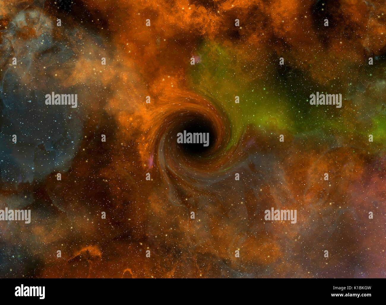 Black hole hi-res stock photography and images - Alamy