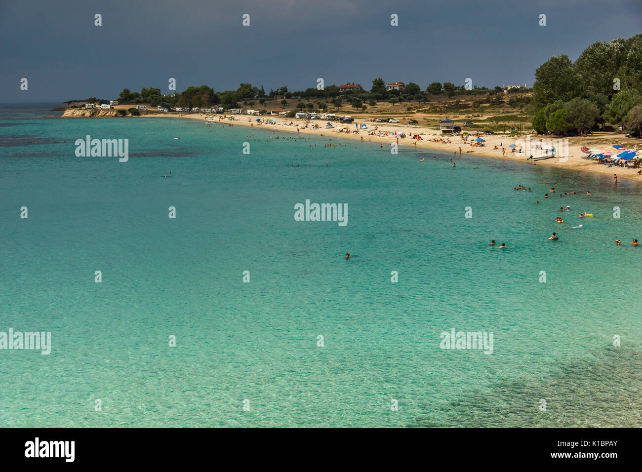 Agios Ioannis Beach, Chalkidiki, Sithonia, Central Macedonia, Greece Stock  Photo - Alamy