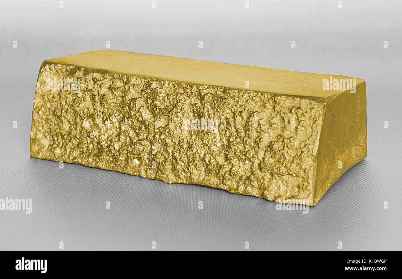 Gold Ingot 2 Stock Photo Alamy gold-ingot-2-stock-photo-alamy