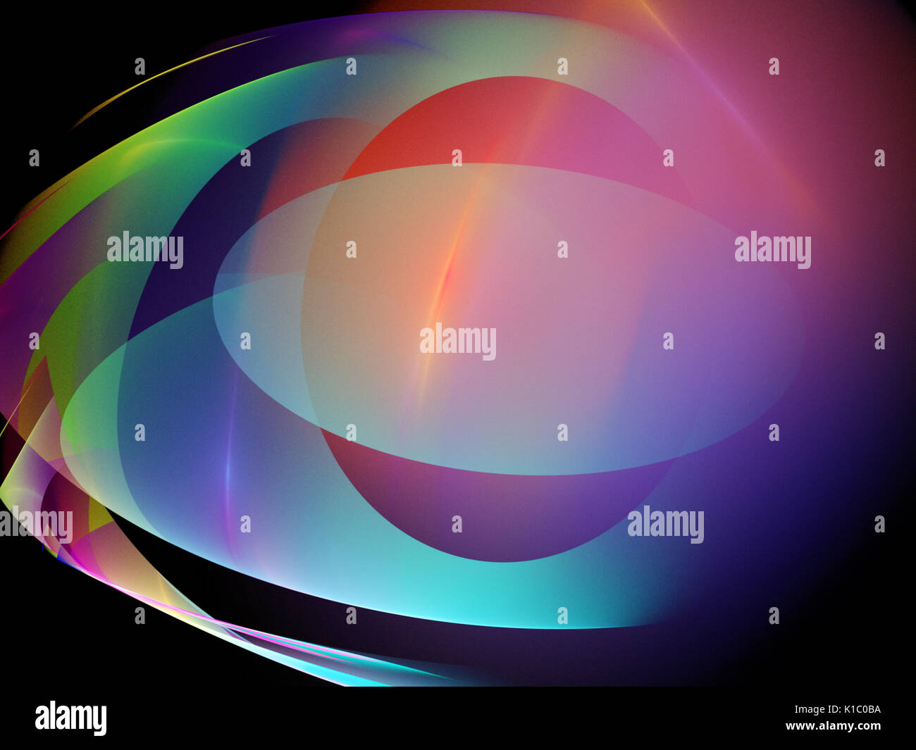 Digital abstract fractal background generated at computer Stock Photo ...