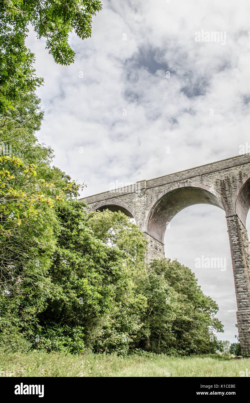 Porthkerry Country Park in Barry, Vale of Glamorgan, Wales. Stock Photo