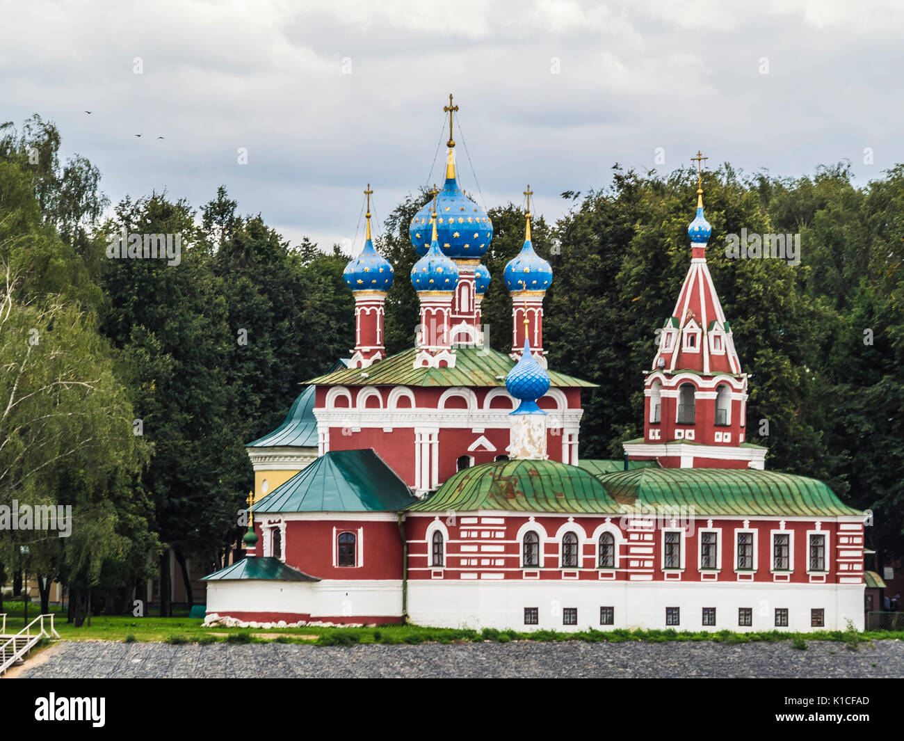 St. Demetrios on the Blood church Uglich russia Stock Photo - Alamy