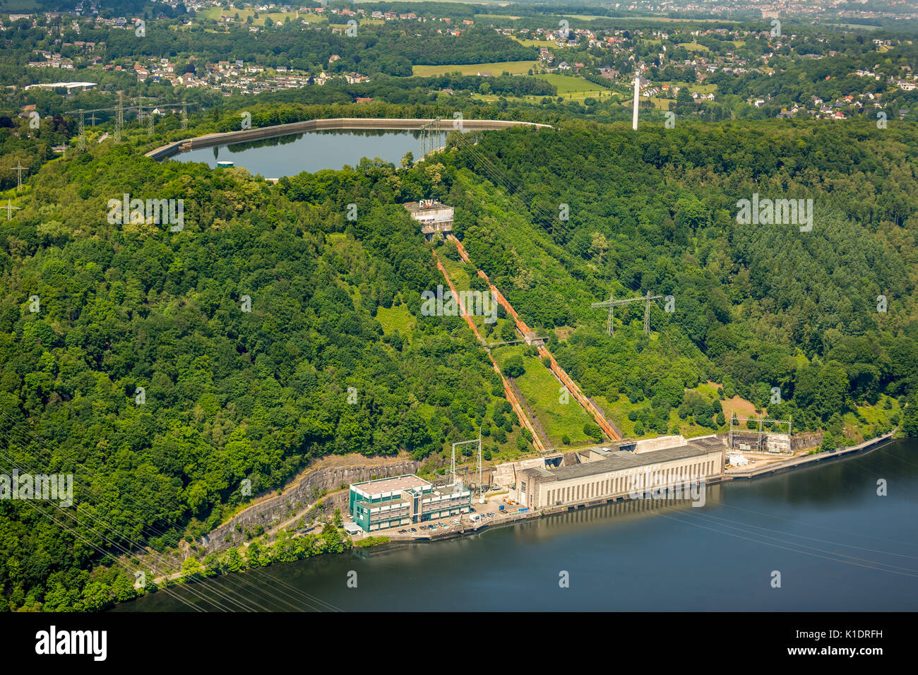 Koepchenwerk, hydroelectric power plant of RWE, pumpedstorage power