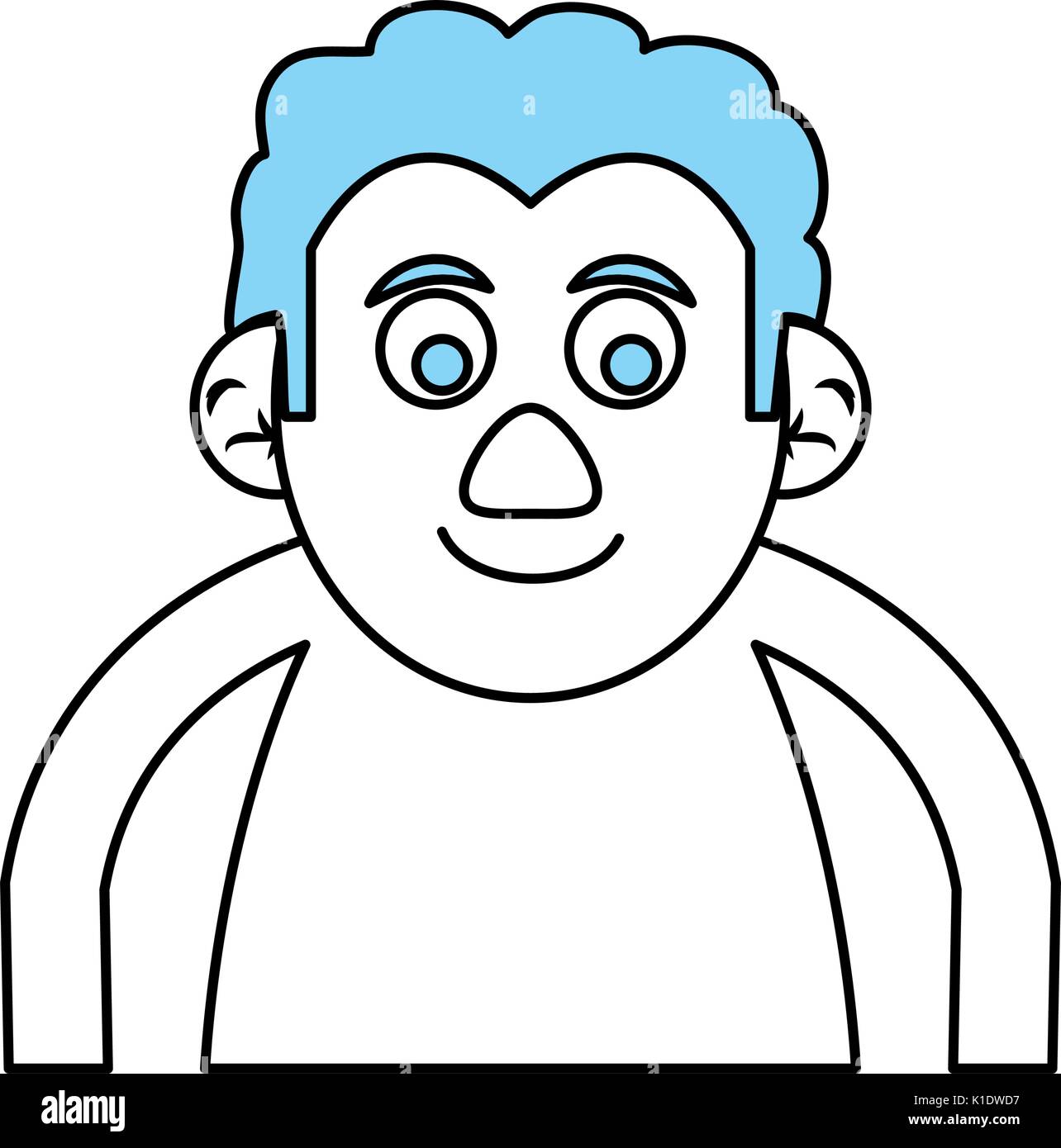 old man vector illustration Stock Vector Image & Art - Alamy