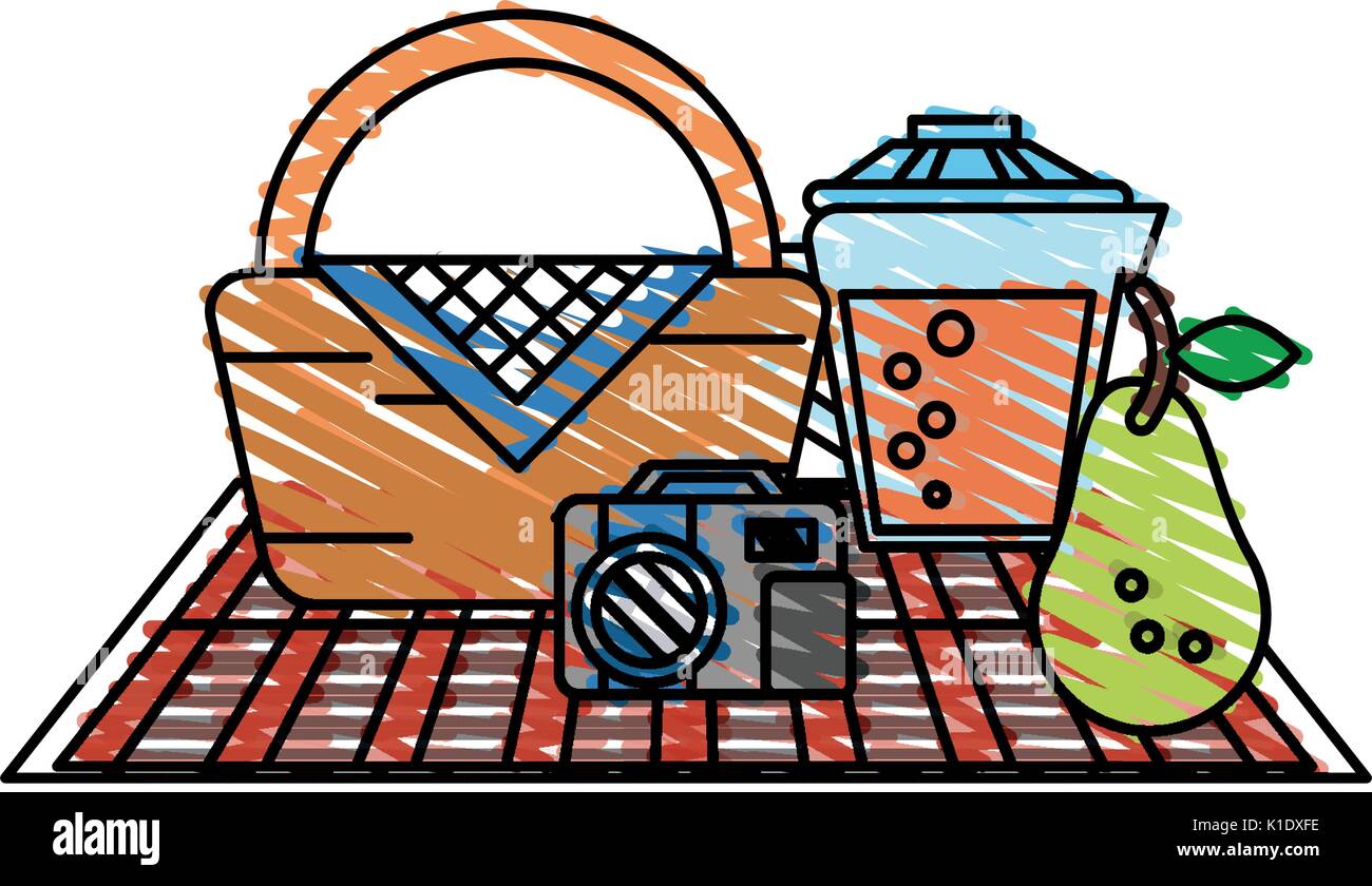 picnic vector illustration Stock Vector Image & Art - Alamy