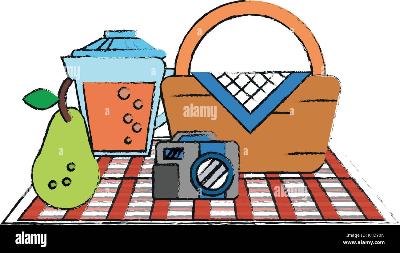 picnic vector illustration Stock Vector Image & Art - Alamy