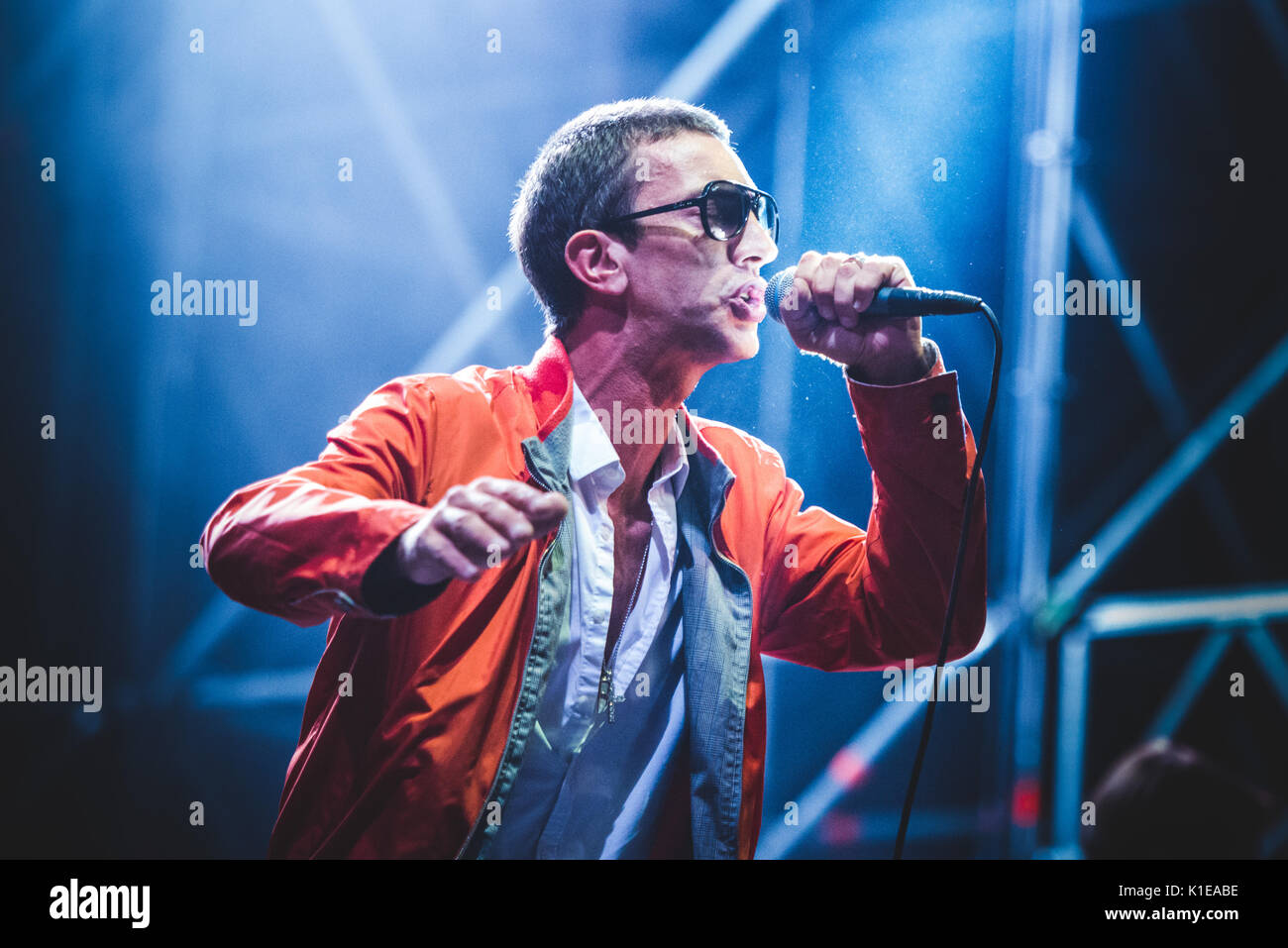 Torino, Italy. 26th Aug, 2017: Richard Ashcroft performing live on stage at the TODays Festival in Torino Credit: Alessandro Bosio/Alamy Live News Stock Photo