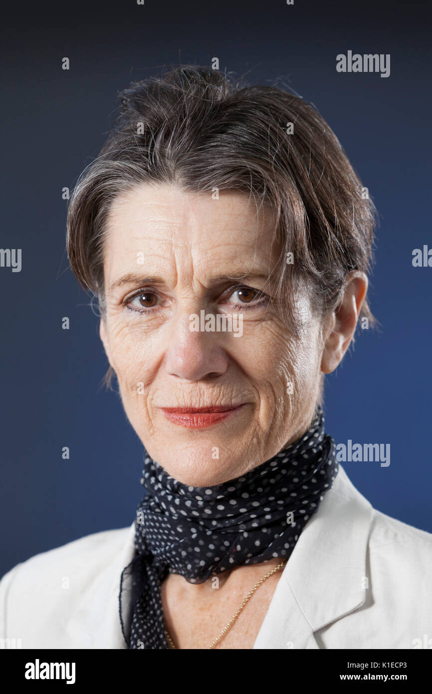 Edinburgh, UK. 27th August 2017. Dame Harriet Mary Walter, DBE, the English stage and screen actress and author, appearing at the Edinburgh International Book Festival. Gary Doak / Alamy Live News Stock Photo