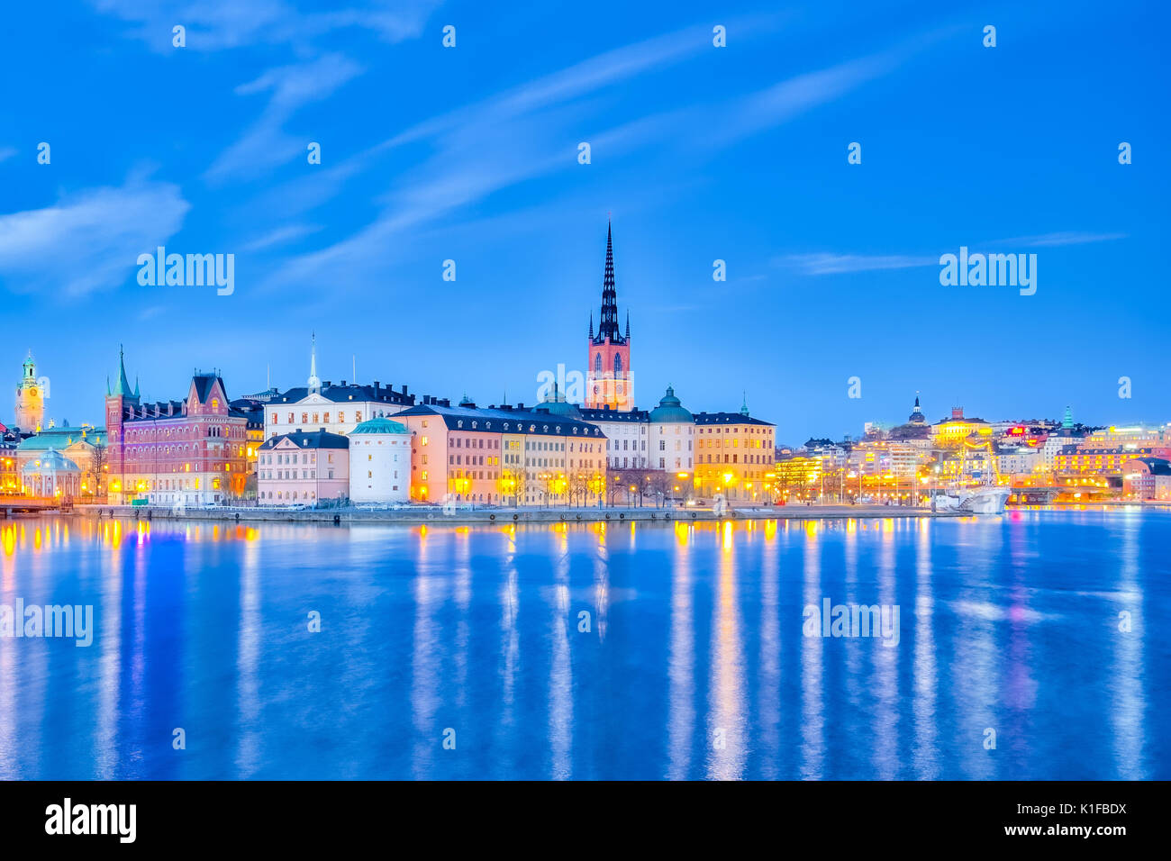 Stockholm skyline landmark hi-res stock photography and images - Alamy