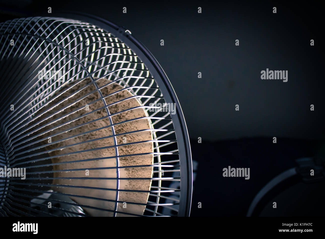 One dusty fan Stock Photo Alamy