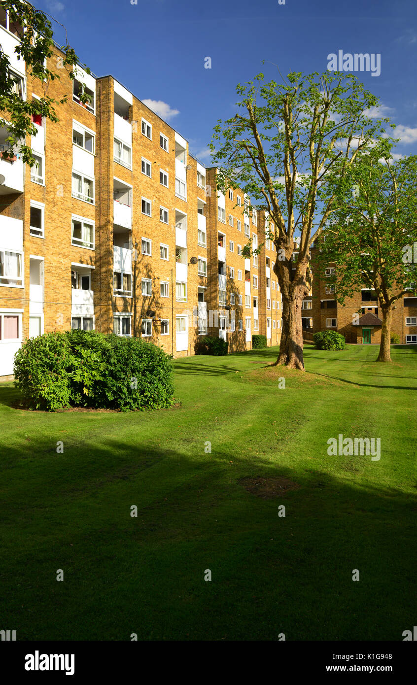 United Kingdom, London, Kilburn NW6, Kilburn Square, Social Housing