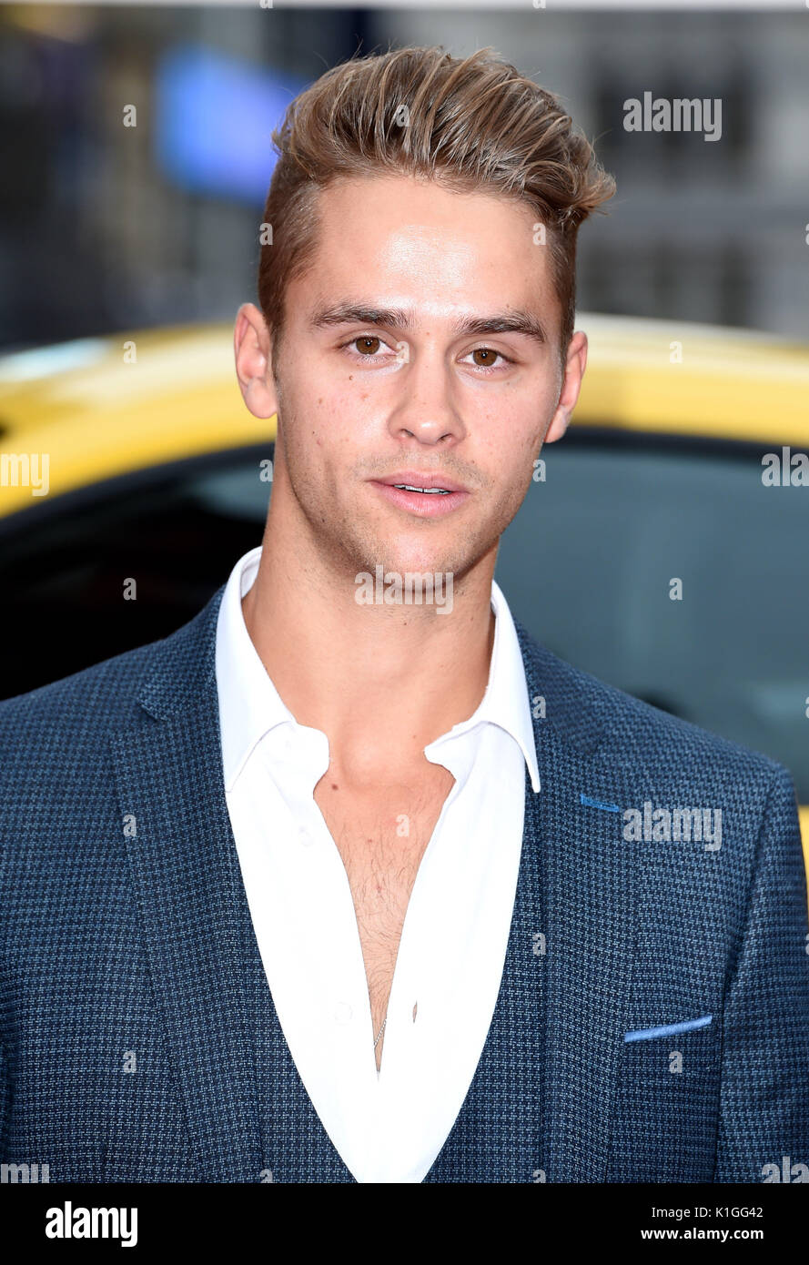 Photo Must Be Credited ©Alpha Press 079965 21/08/2017 Julius Cowdrey at the Logan Lucky Movie Premiere held at VUE West End in Leicester Square, London Stock Photo