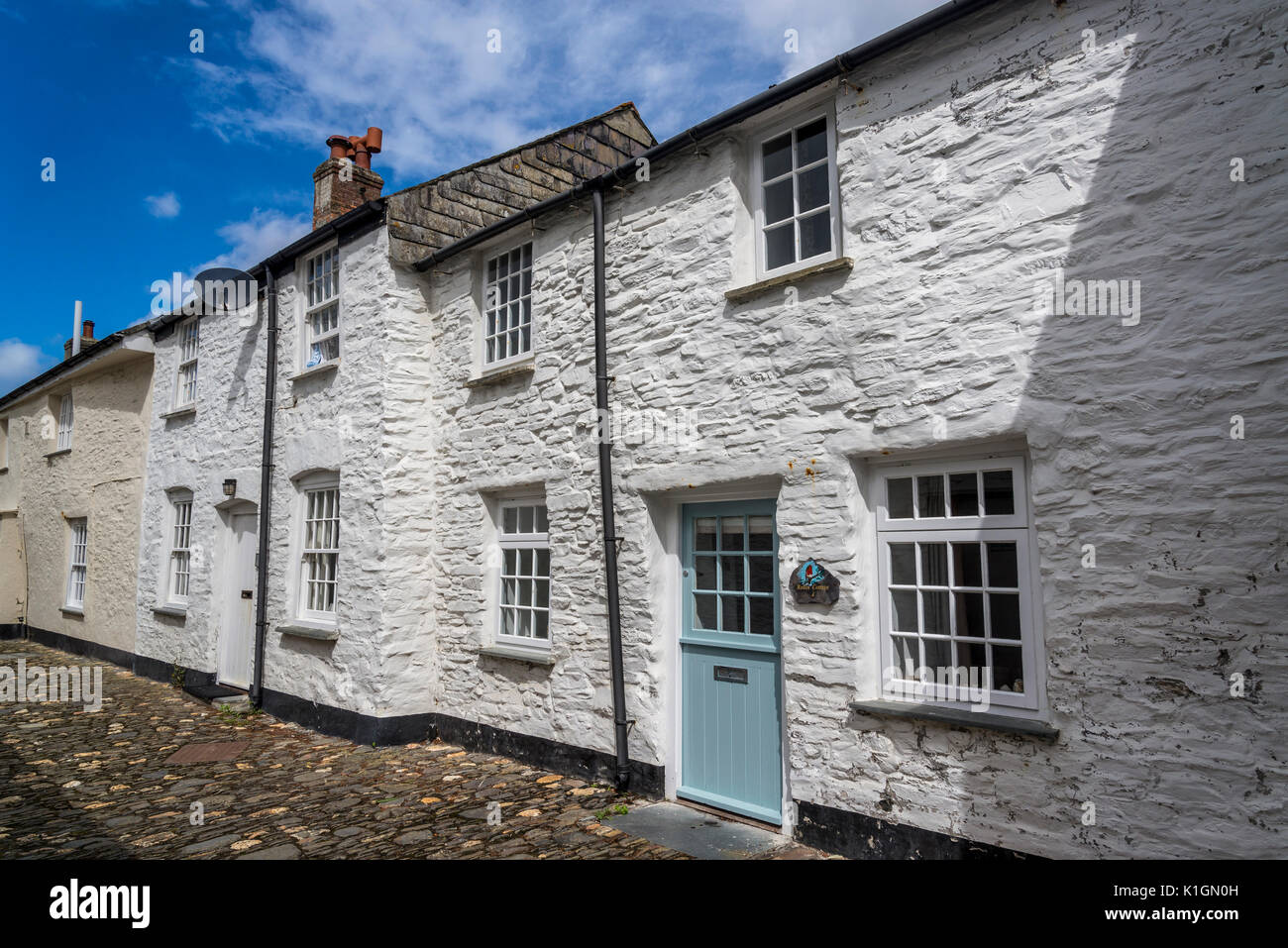 Boscastle village street hi-res stock photography and images - Alamy