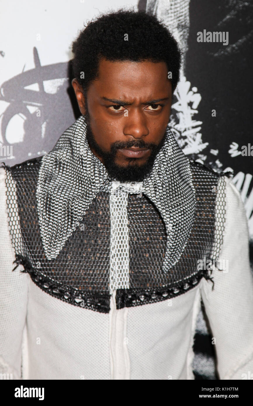 NEW YORK, NY AUGUST 17 Actor Lakeith Stanfield attends the 'Death