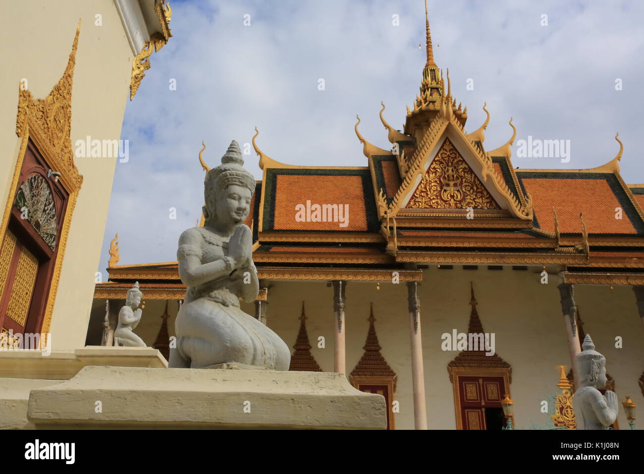phnom penh palace Stock Photo