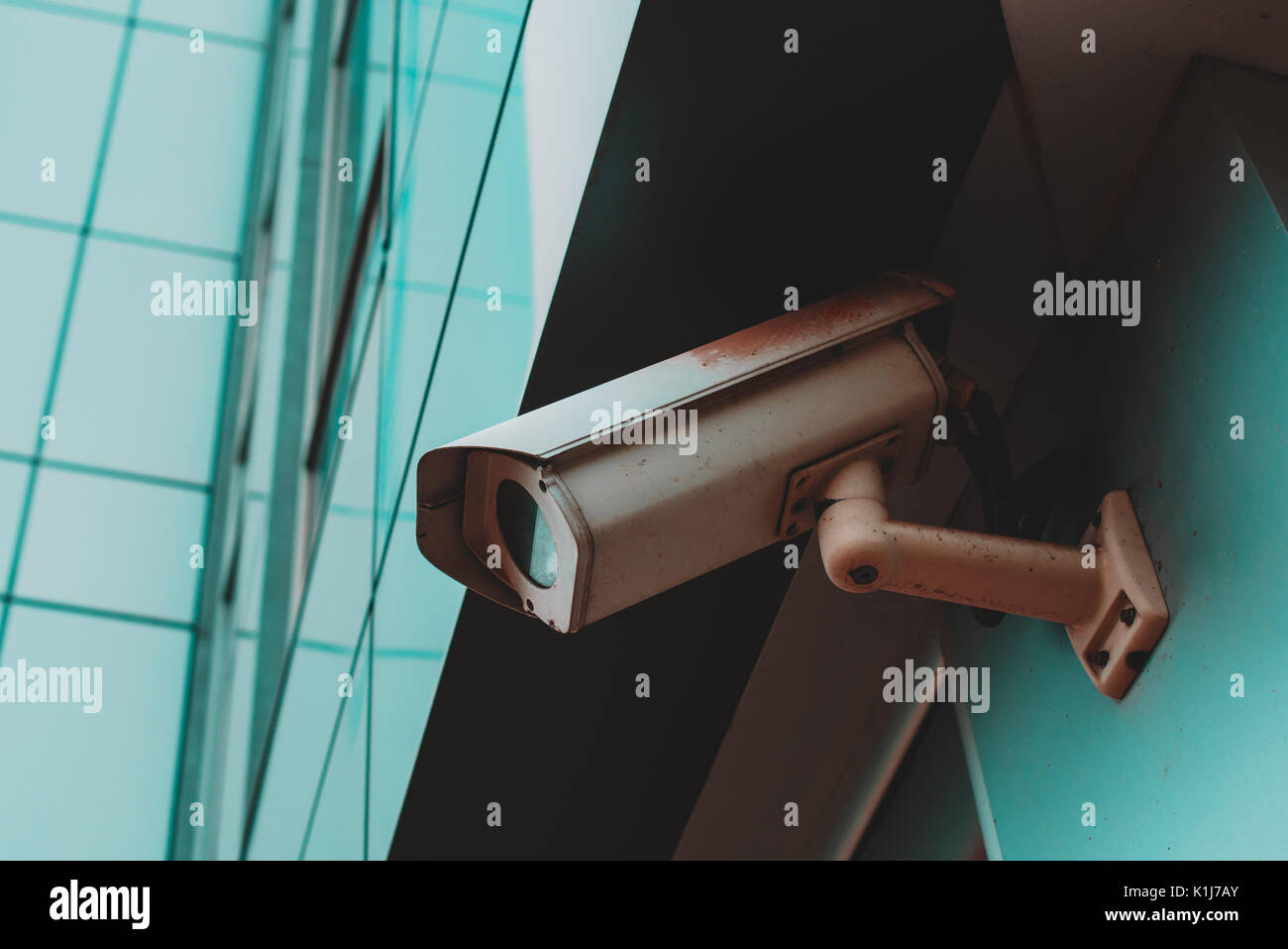 Full circuit or closed circuit CCTV camera for outdoor surveillance and