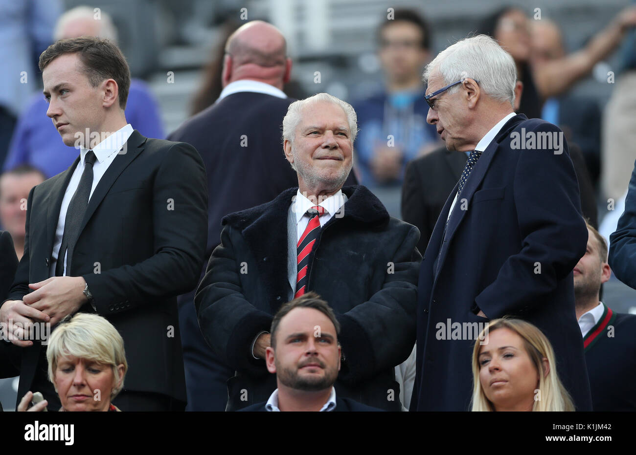 West Ham United Co Owner David Gold During The Premier League Match Stock Photo Alamy