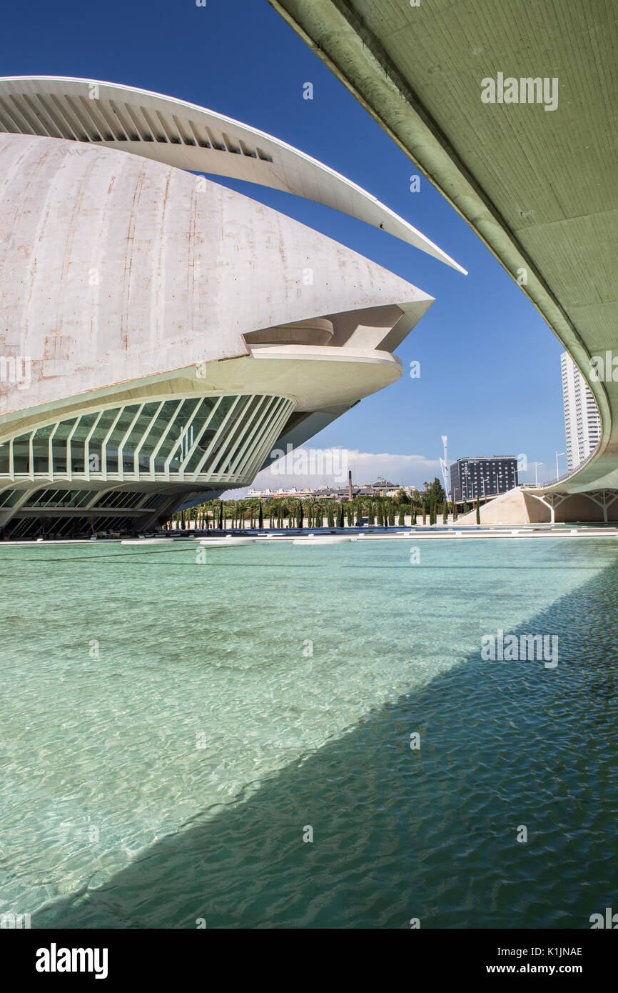 City of the Arts and the Sciences Stock Photo