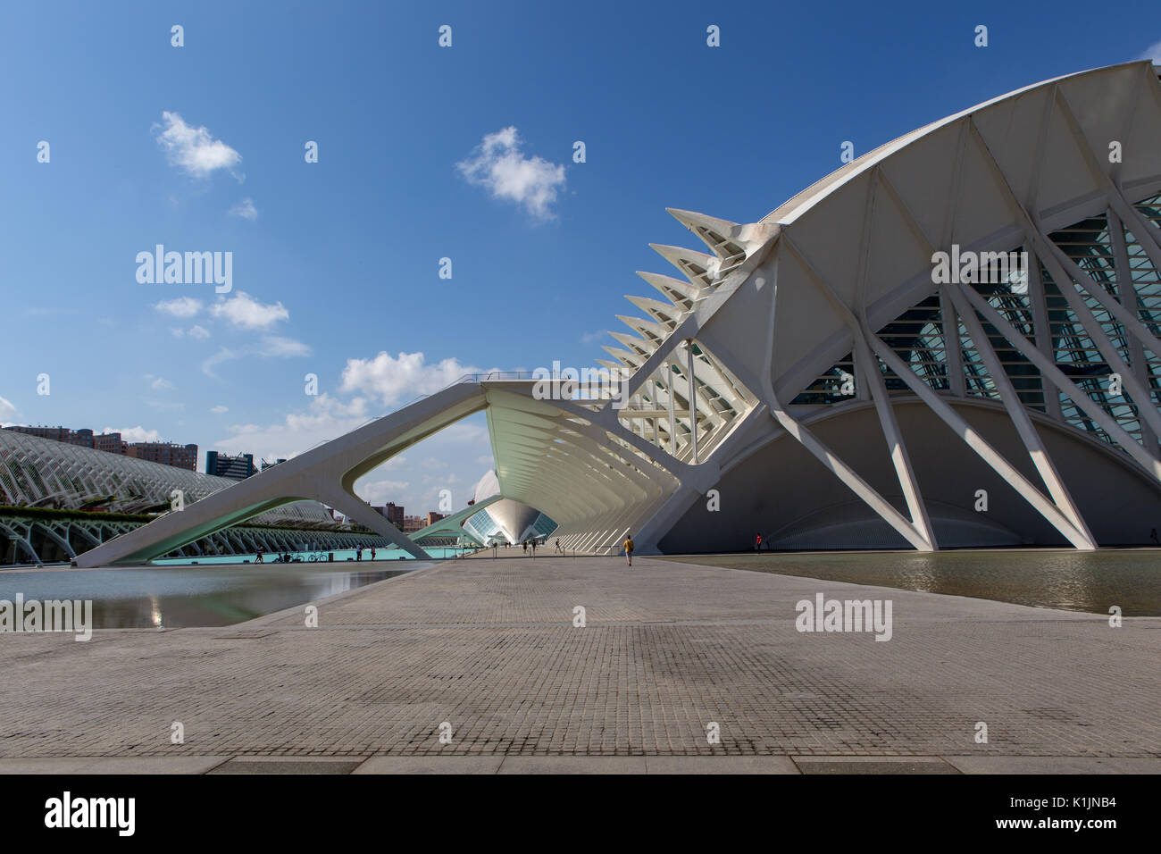 City of the Arts and the Sciences Stock Photo