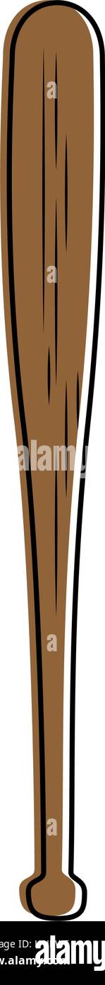 baseball bat icon over white background vector illustration Stock ...