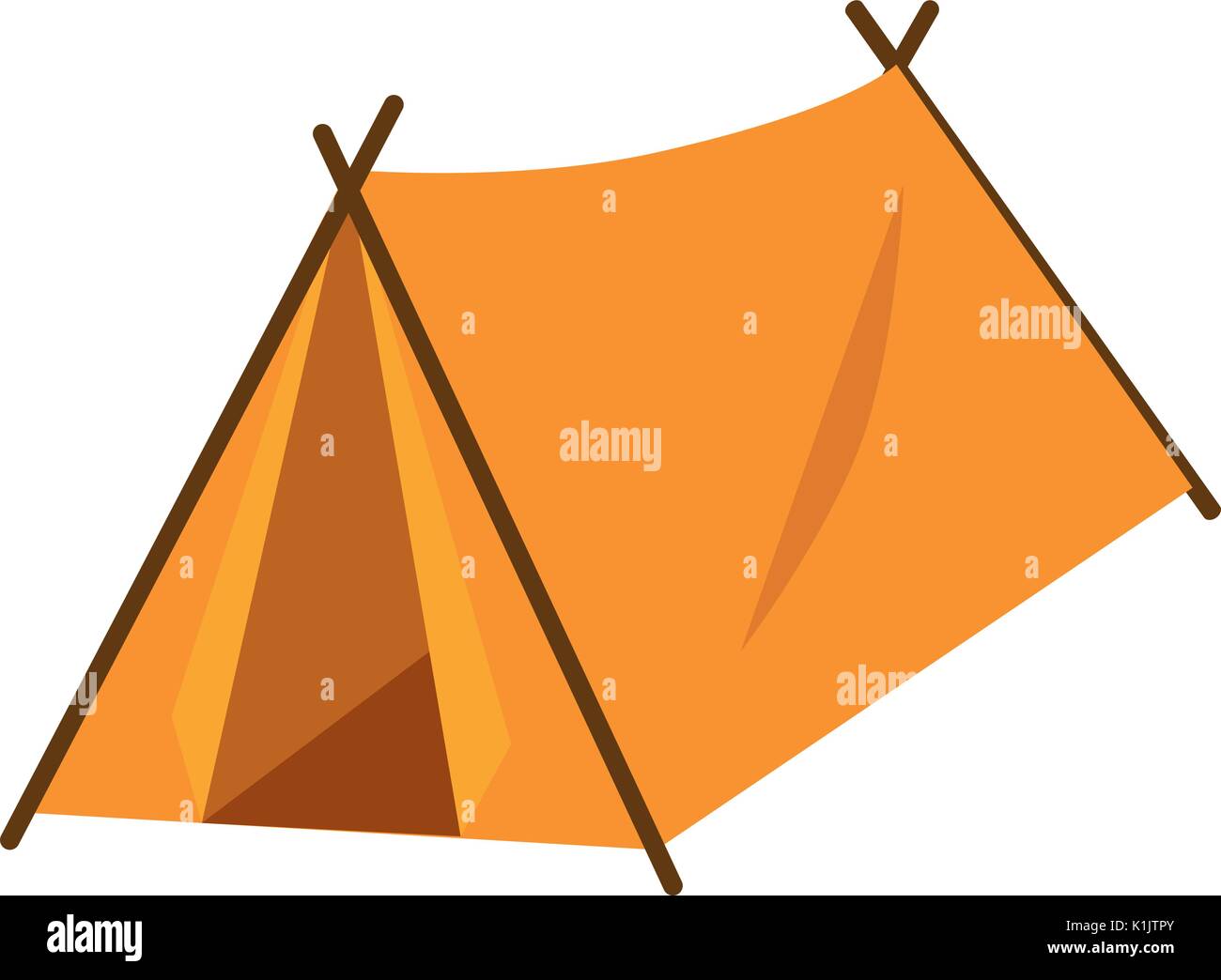 Camping tent isolated icon vector illustration graphic design Stock ...
