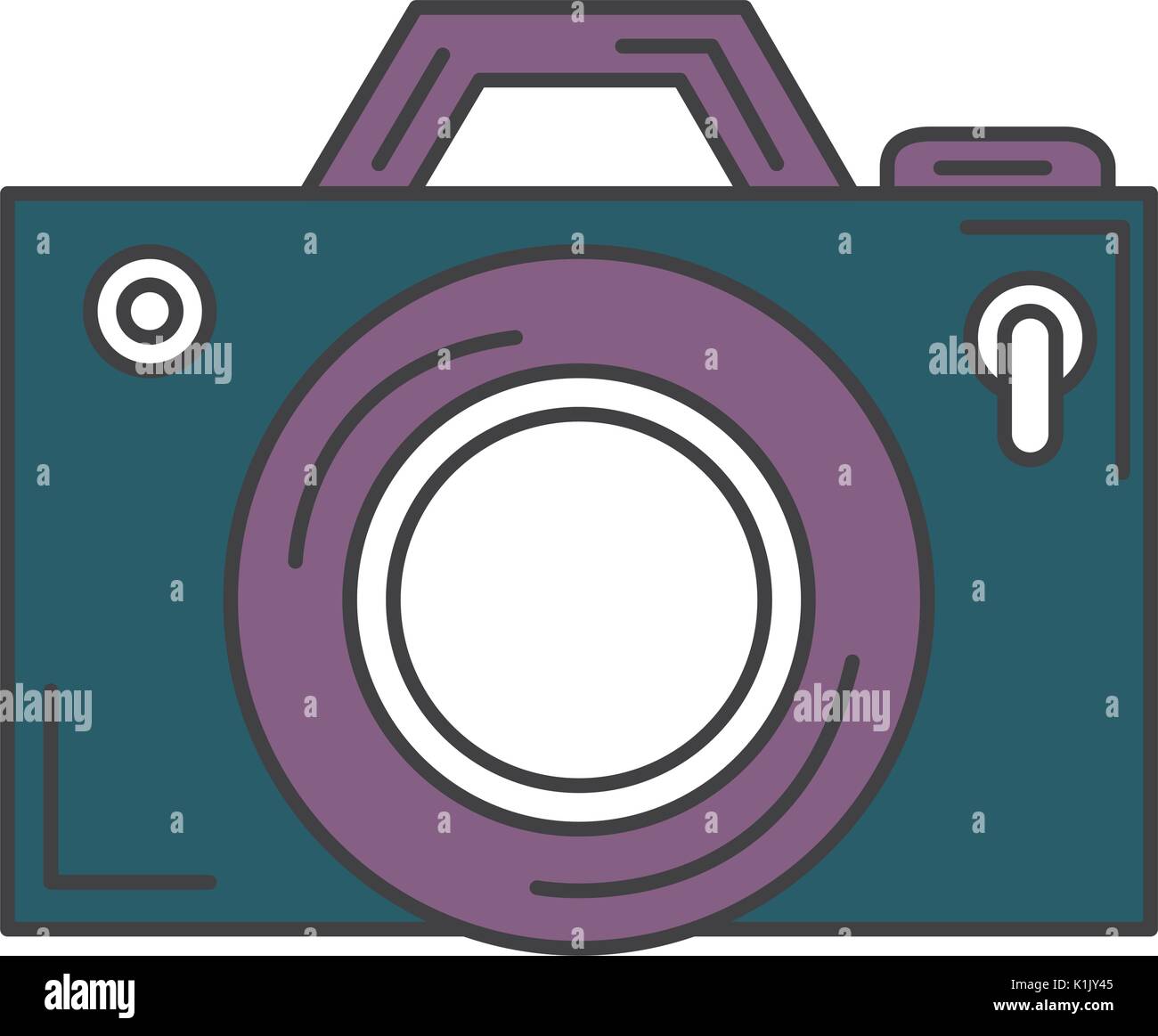 camera photographic isolated icon Stock Vector Image & Art - Alamy