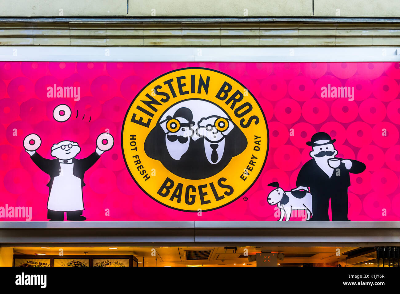 Einsteins bros bagels hires stock photography and images Alamy