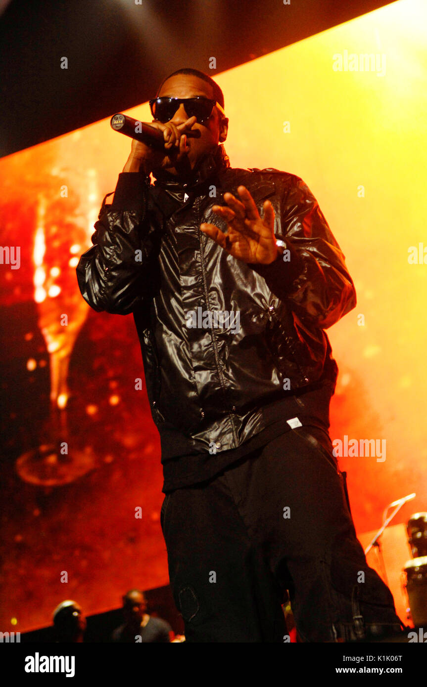 Rapper Shawn Carter aka JayZ performing 2009 Power 106 Powerhouse Honda Center August 8,2009