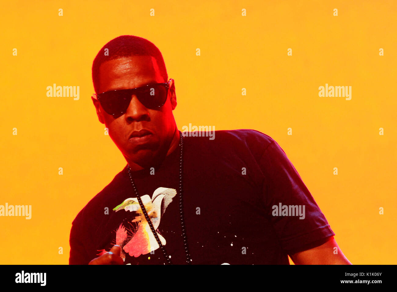 Rapper Shawn Carter aka JayZ performing 2009 Power 106 Powerhouse Honda Center August 8,2009