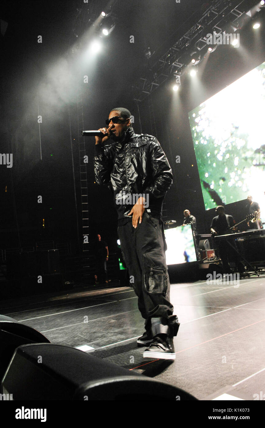 Rapper Shawn Carter aka JayZ performing 2009 Power 106 Powerhouse