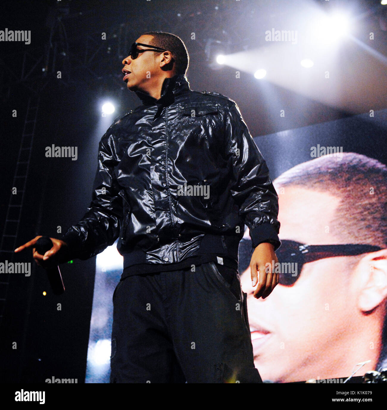 Rapper Shawn Carter aka JayZ performing 2009 Power 106 Powerhouse