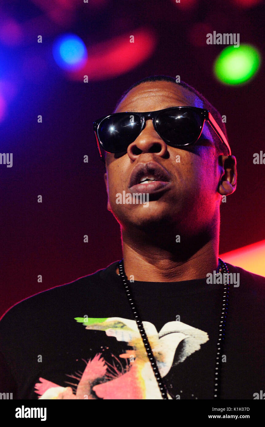 Rapper Shawn Carter aka JayZ performing 2009 Power 106 Powerhouse
