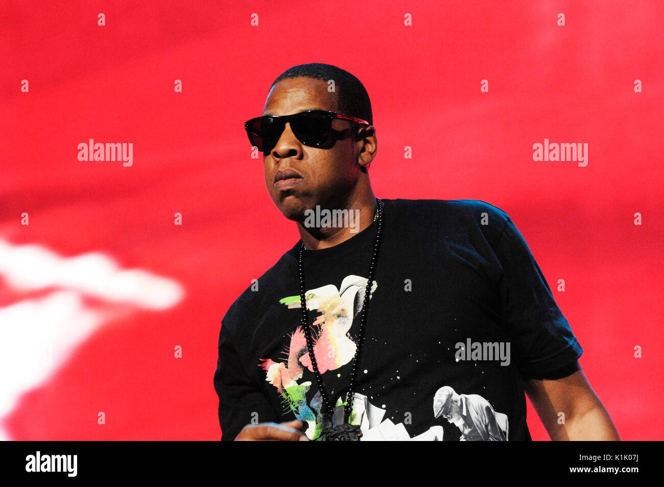 Rapper Shawn Carter aka JayZ performing 2009 Power 106 Powerhouse Honda Center August 8,2009
