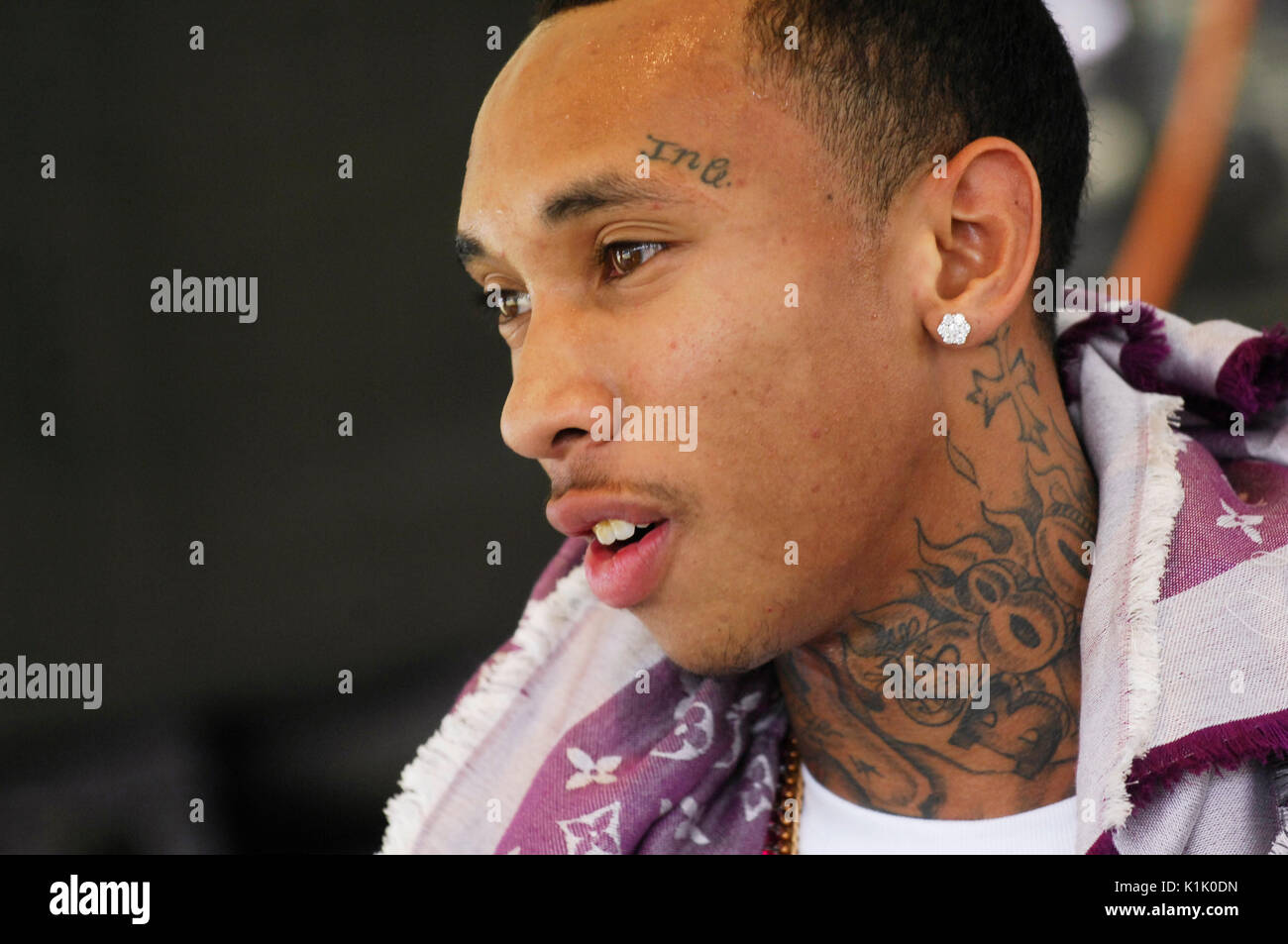 Tyga 2008 Rock Bells Glen Helen Pavilion Los Angeles Stock Photo - Alamy